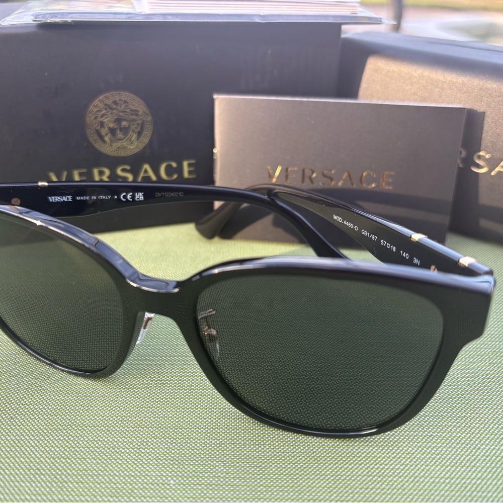 New Versace Black Sunglasses